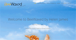 Desktop Screenshot of beewaxed.co.uk